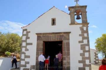 Misa y procesión de la Virgen de la Encarnación en La Herradura-Telde (Foto Francisco Javier Santana)
